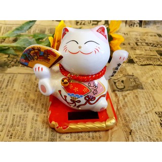 MÈO NĂNG LƯỢNG MANEKI NEKO VẪY TAY MAY MẮN