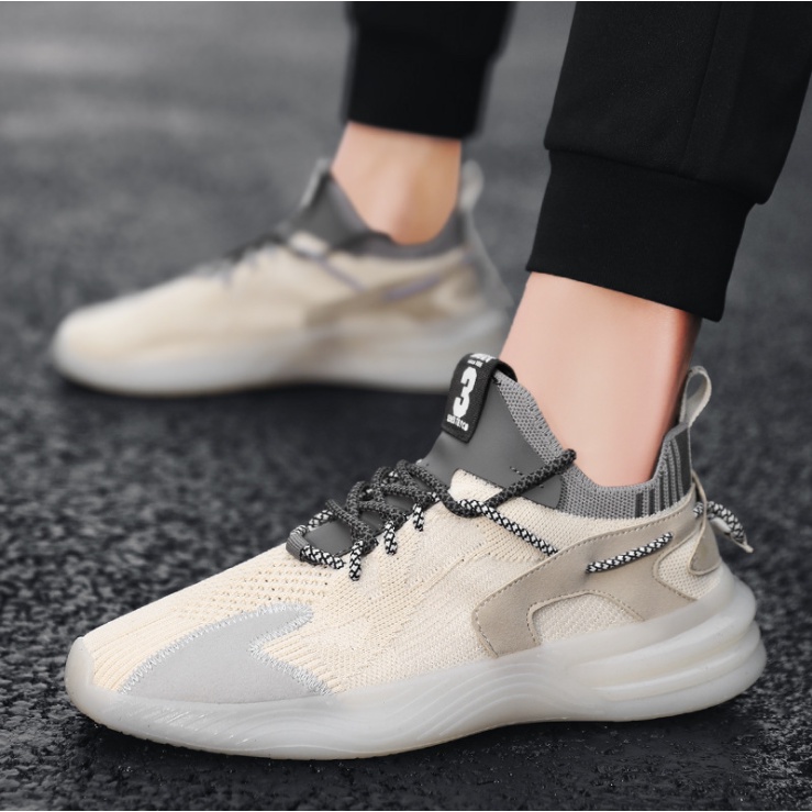 Giày thể thao sneaker nam D88, phong cách trẻ trung năng động, đế cao su non đi cực êm | BigBuy360 - bigbuy360.vn