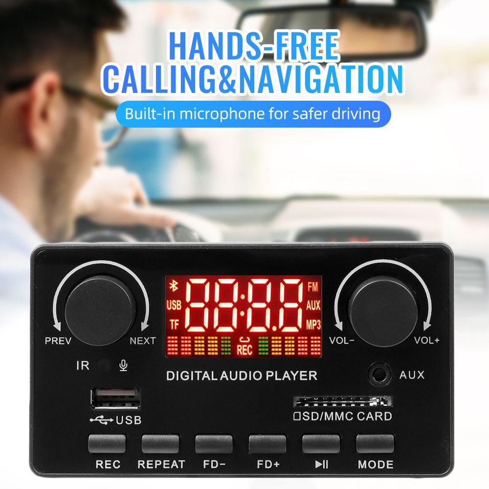 BTLIMER Bảng Mạch Giải Mã Âm Thanh MP3 Bluetooth Cho Xe Hơi