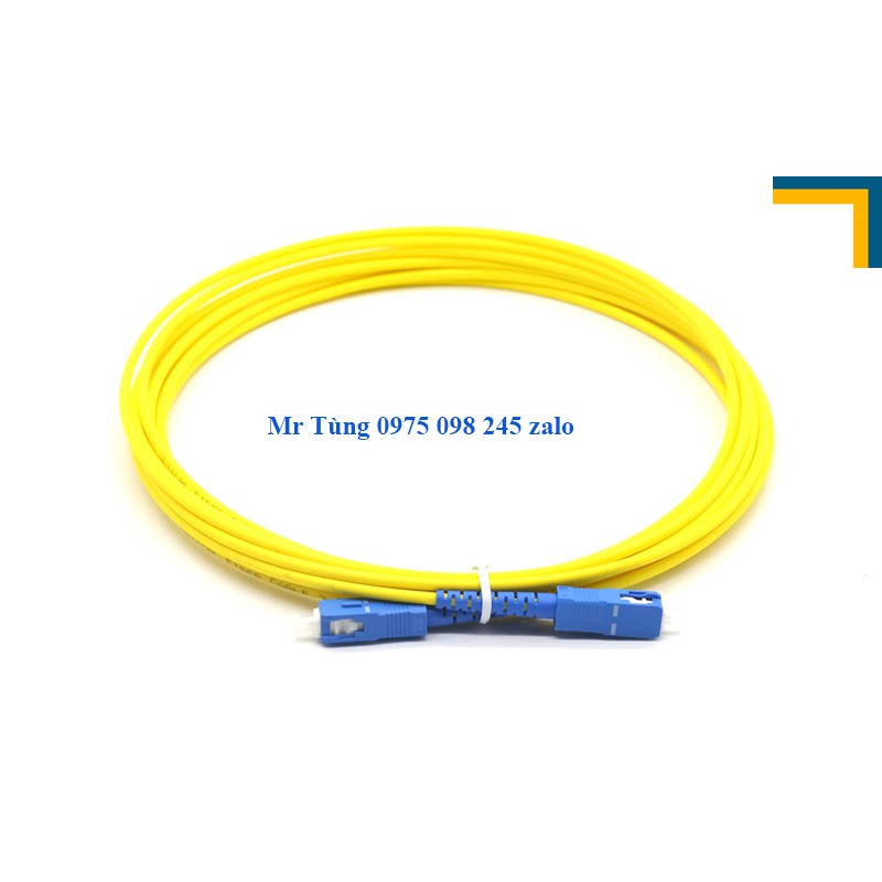 10 Dây nhảy quang ftth SC-SC chuẩn UPC dài 3m