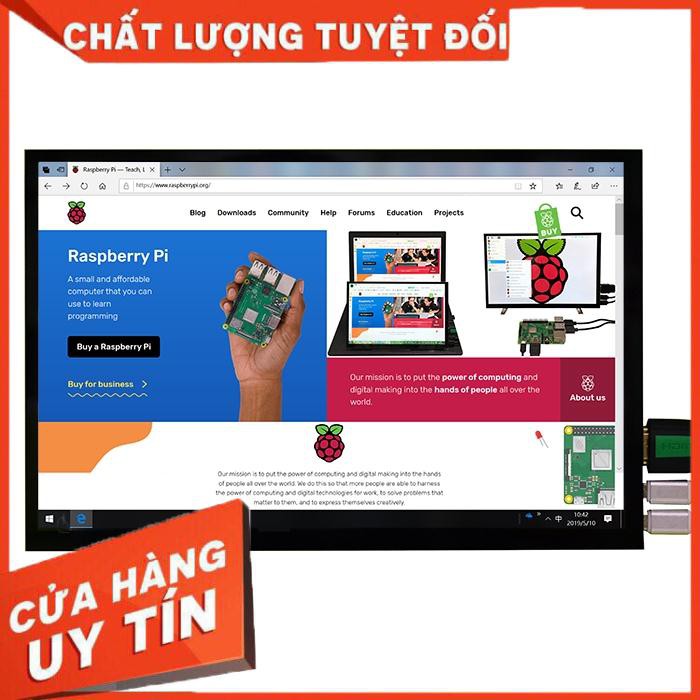 Màn hình LCD 10.1 inch sử dụng nguồn USB, cổng xuất HDMI | BigBuy360 - bigbuy360.vn
