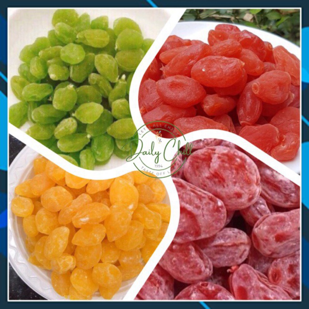 Mứt Ô Mai Mix 5 Vị 500g, Loại Ngon - Daily Foods