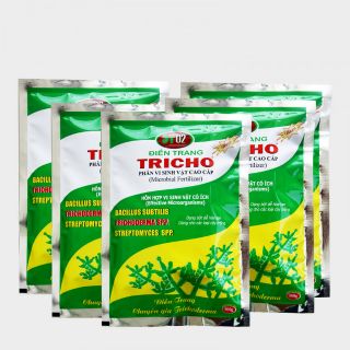 Phân vi sinh vật Tricho 500g, nấm Trichoderma, men ủ, phòng ngừa hiệu quả bệnh vàng lá, thối rễ…