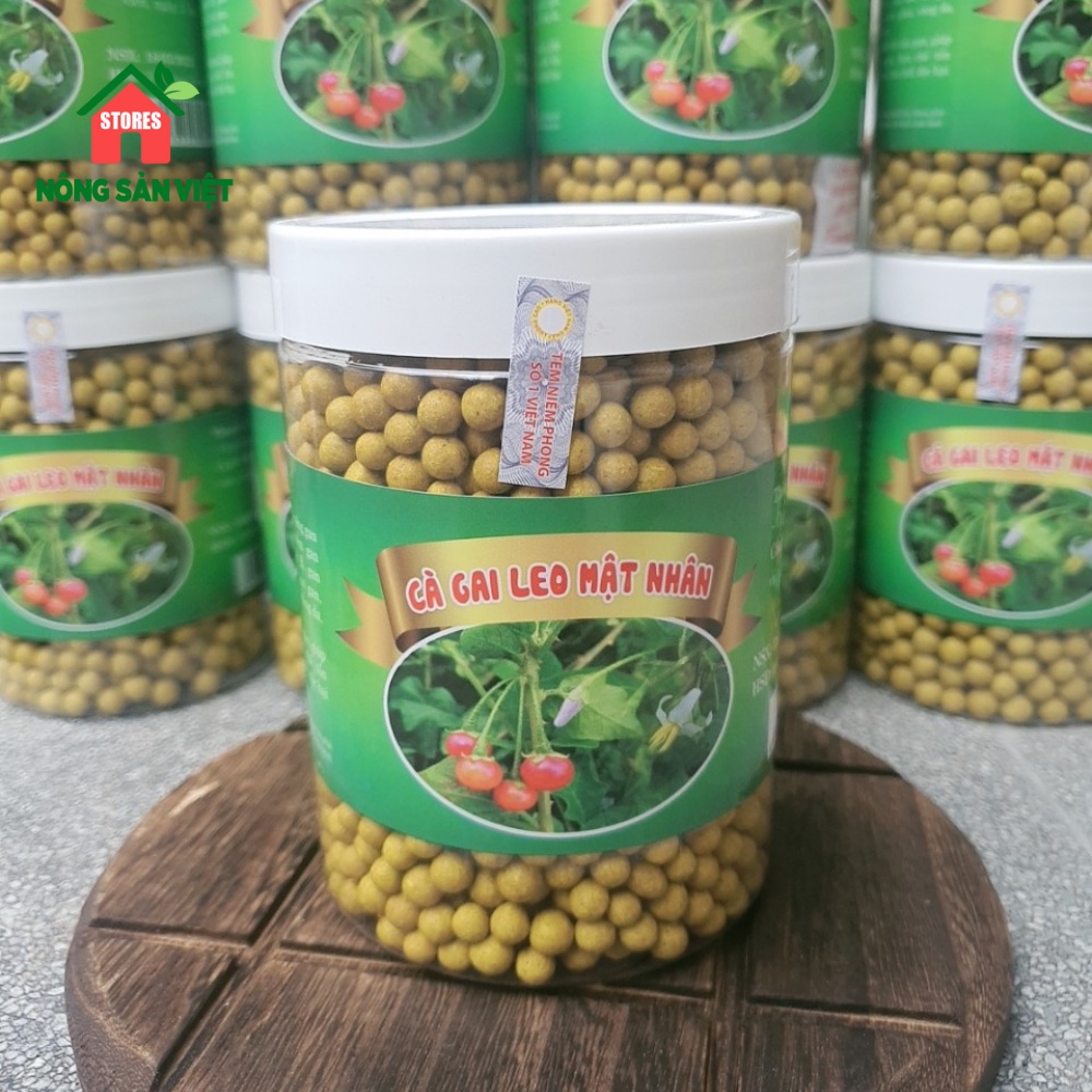 Viên Cà Gai Leo Mật Ong Rừng Hộp 500gr