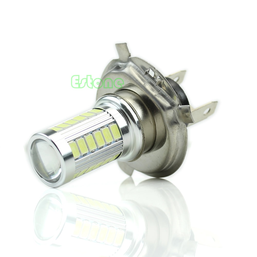 Bóng Đèn LED SMD 12V H4 33-LED Ánh Sáng Trắng Độ Sáng Cao Cho Xe Hơi