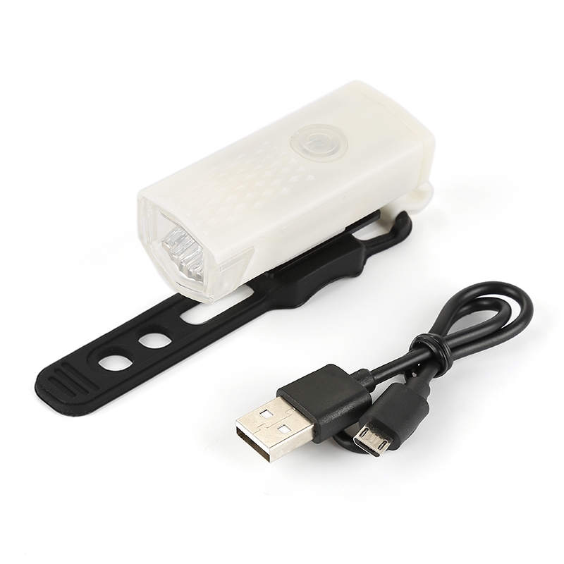 Gói Ban Đầu ☑ Đèn Pha LED Chống Thấm Nước Sạc USB Gắn Tay Lái Xe Đạp