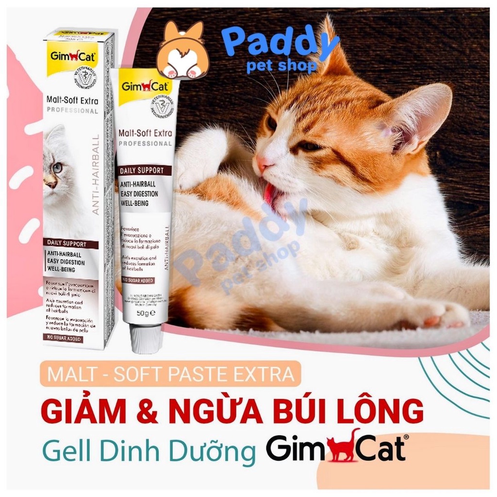 Gel Dinh Dưỡng GimCat Hỗ Trợ Sức Khỏe Cho Mèo (50g)