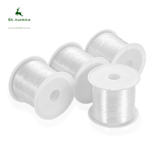  St.kunkka 0.2-0.8mm Không co giãn Cuộn dây nylon trong suốt không co giãn dùng làm trang sức Dây câu cá 