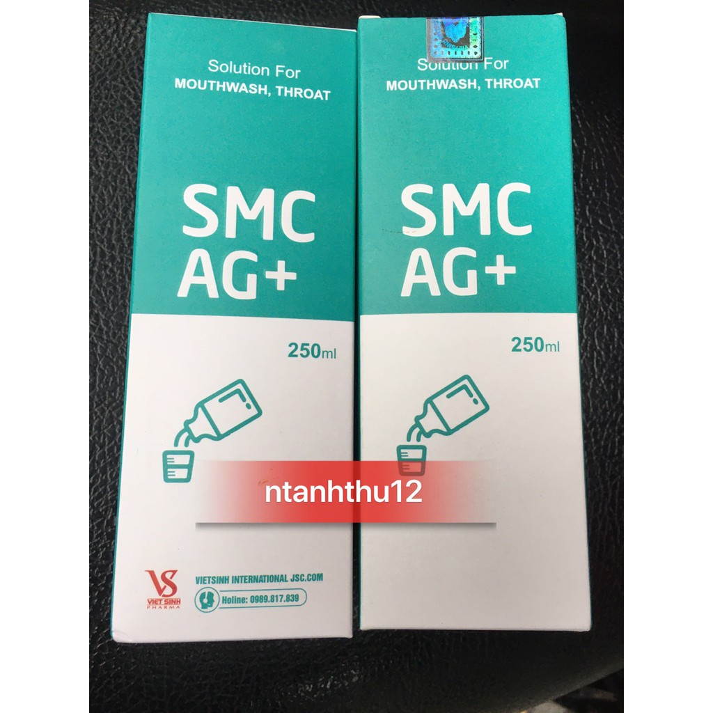 Nước súc miệng SMC AG+ - Giúp bạn chăm sóc răng miệng mỗi ngày