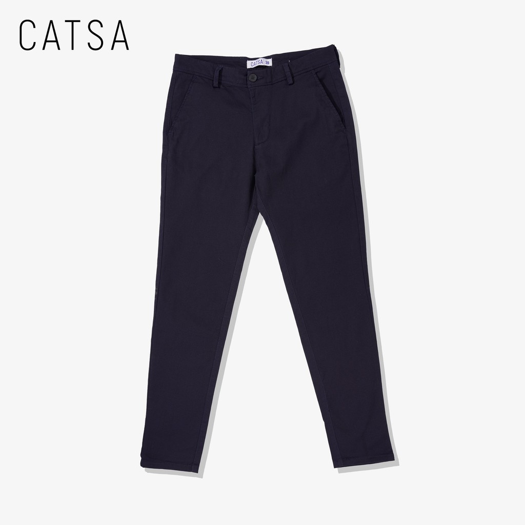 CATSA Quần kaki thêu