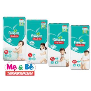 Tã/Bỉm quần Pampers Giữ Dáng Mới Gói Đại M60/L54/XL48/XXL44
