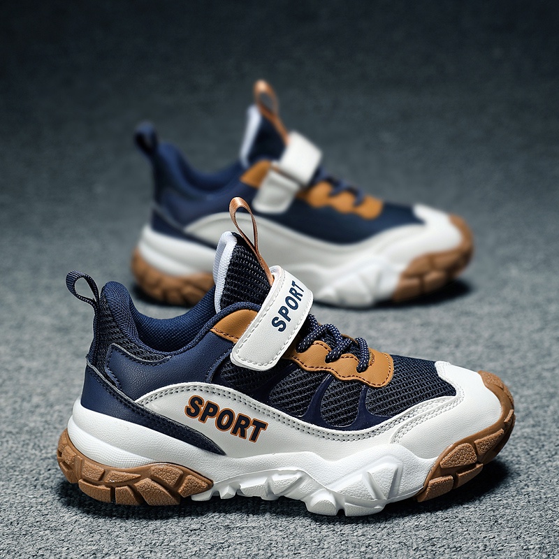 Giày Thể Thao Lưới Thoáng Khí Mới Cho Bé Trai