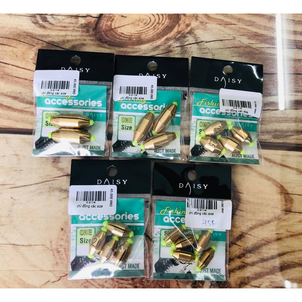 Chì đồng KẸP  ISO CÂU CÁ các size 1.0-2.0-3.0-3.5-.4.0-5.0...
