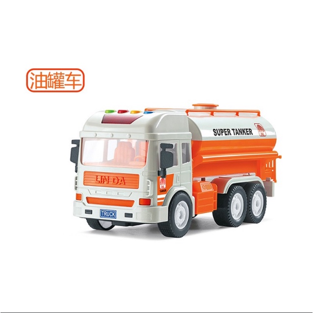 Mô hình xe bồn chở xăng đồ chơi ô tô cho bé
