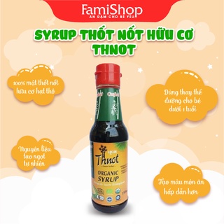 FamiShop Syrup thốt nốt đường thốt nốt hữu cơ Thnot - cho bé 12m+