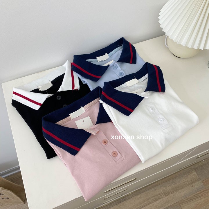 Áo thun polo nữ croptop Xonxen shop chất cotton thoáng mát free size, mã 1135 | BigBuy360 - bigbuy360.vn