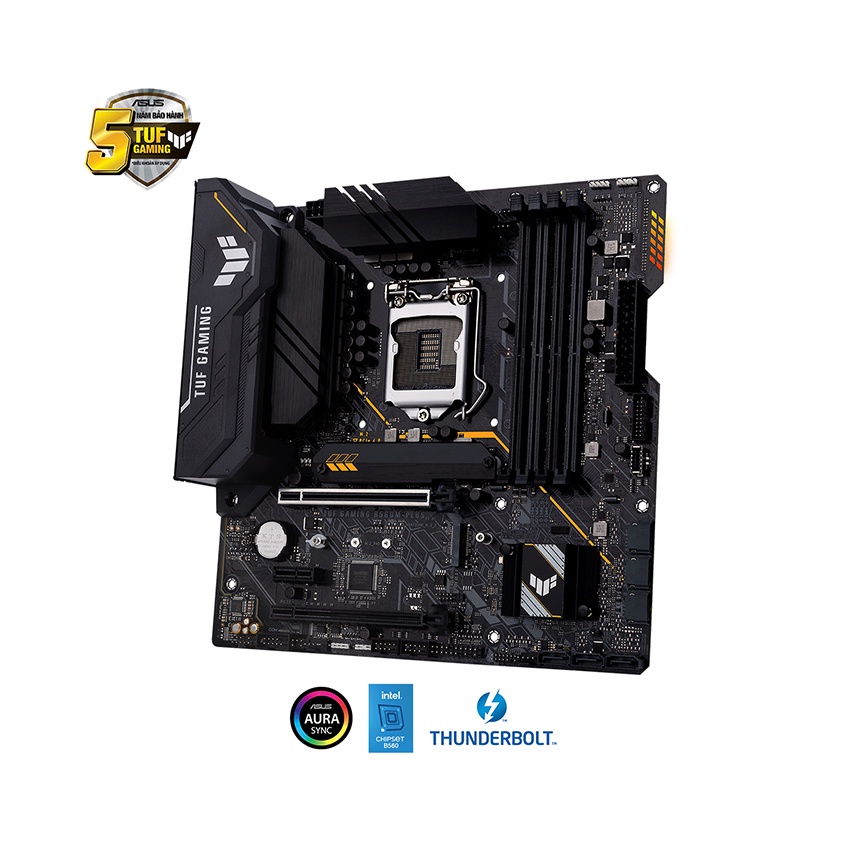 Bo mạch chủ ASUS TUF GAMING B560MPLUS Intel B560, Socket 1200, mATX, 4 khe Ram DDR4)