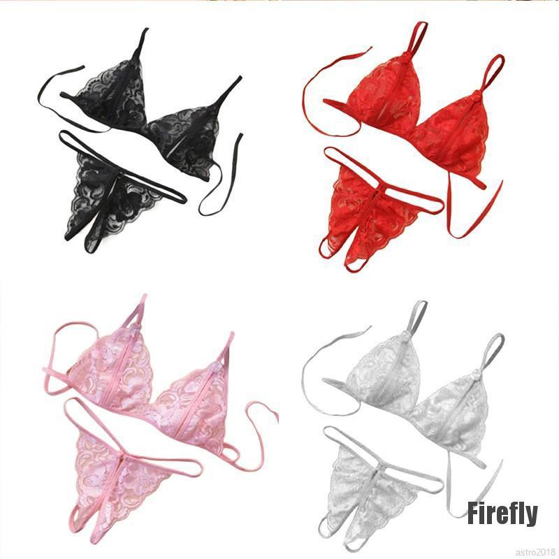 Bộ Đồ Lót Ren Quyến Rũ Dành Cho Nữ