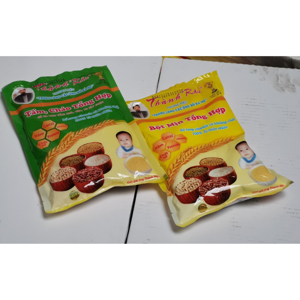 Cháo Dinh Dưỡng Thành Râu Túi 400g cho trẻ 10-24 tháng tuổi - Bổ sung vitamin và khoáng chất từ thiên nhiên