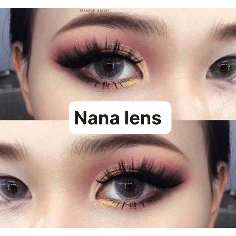 Lens xám Tây thời trang sử dụng 1 năm (tặng kèm khay đựng)