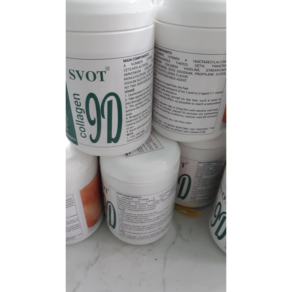 BỘT TẨY TÓC 9D COLLAGEN SVOT 500G