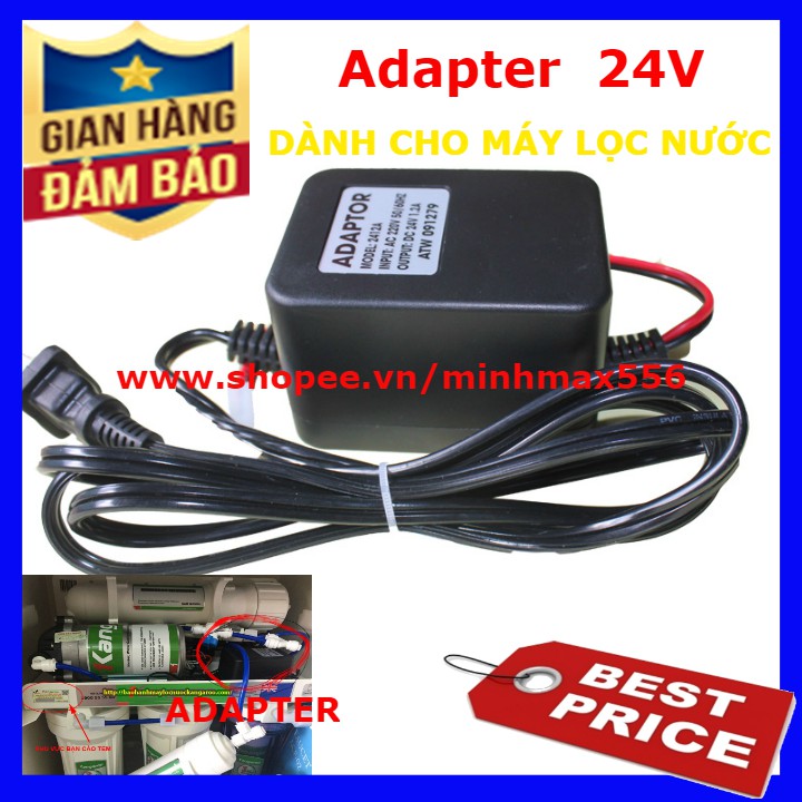 [UY TÍN SỐ 1] Nguồn máy lọc nước Ro Adapter 24V | Adapter máy lọc nước RO 24V