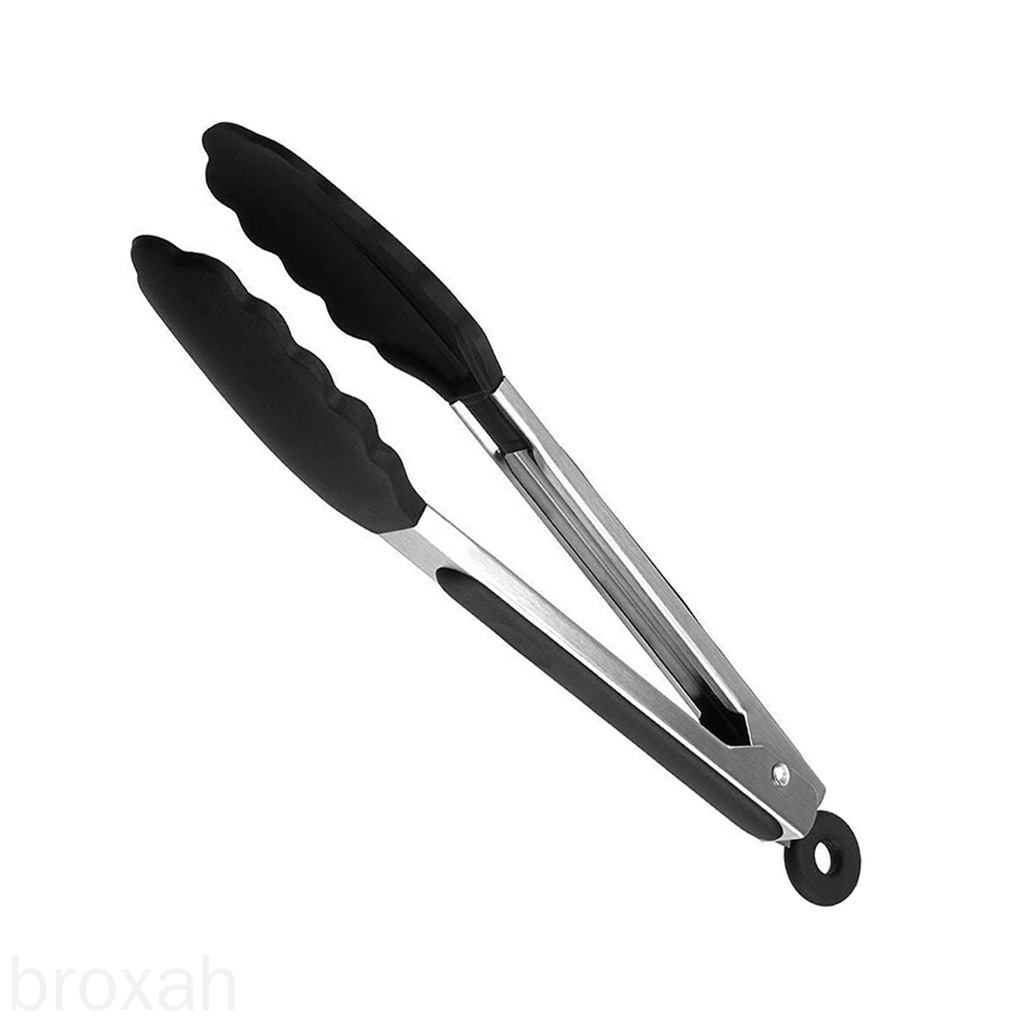 Kẹp Gắp Thức Ăn Bằng Thép Không Gỉ 9 Inch