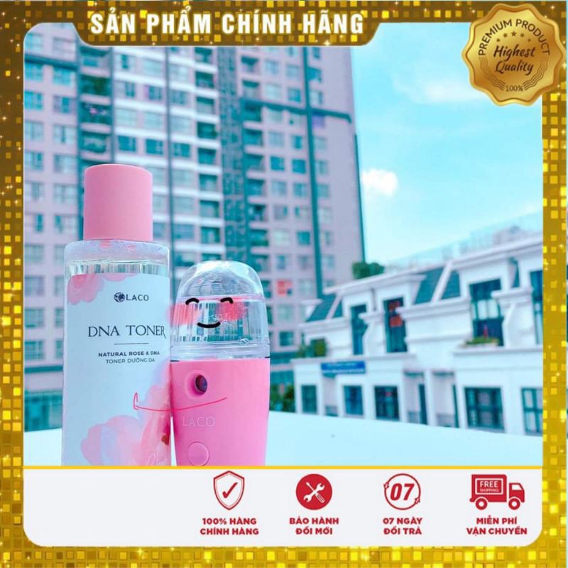 Nước hoa hồng Laco Toner DNA cá hồi 🌸Chính hãng tặng máy phun sương Nano🌸Cấp ẩm, se khít lỗ chân lông, trắng sáng da🌸 | BigBuy360 - bigbuy360.vn