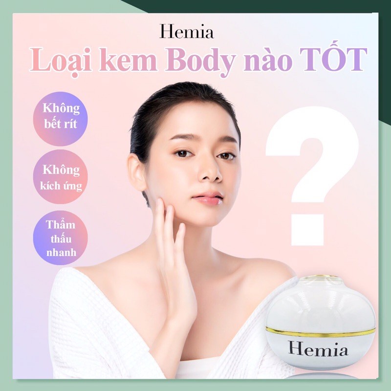 KEM BODY THẠCH TUYẾT HEMIA MADE IN KOREA