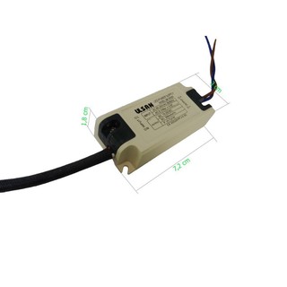 Nguồn đèn LED âm trần 7W 3 chế độ màu