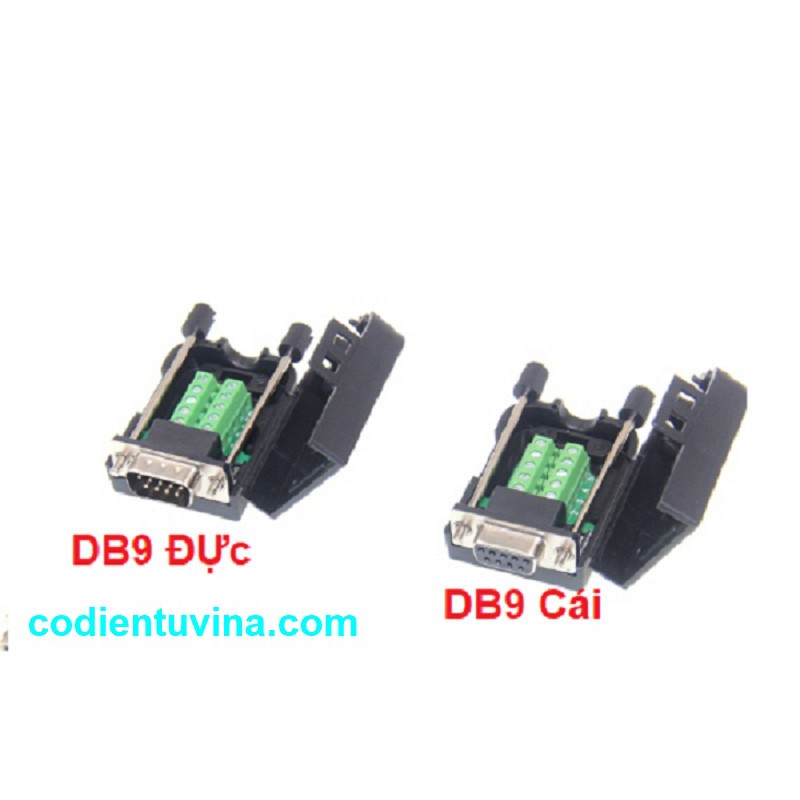 Đầu cắm DB9 Đầu Cổng COM RS232 không cần hàn