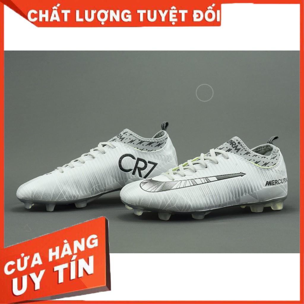 Giày đá banh Cao cổ Cr7 đinh cao - sân tự nhiên(size 39 - 44)