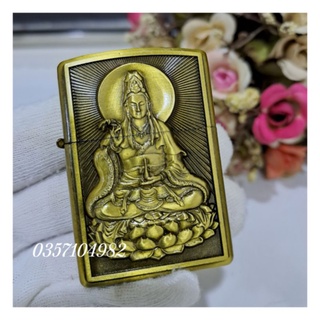 Vỏ bat lua Zippoo Vàng trơn mã sp V123