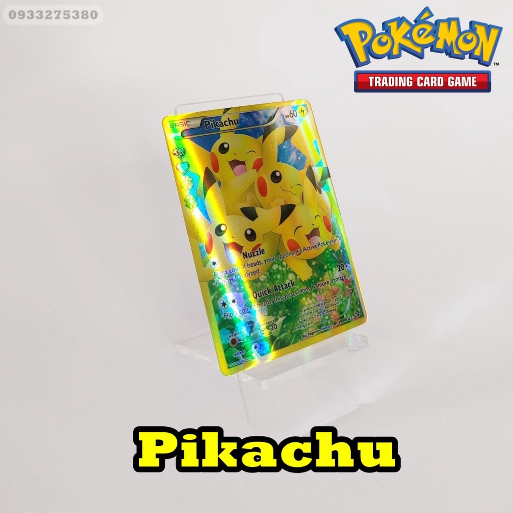 Thẻ bài Pokemon Pikachu
