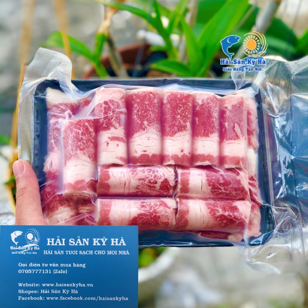 Giá Sỉ - Ba Rọi Bò Mỹ Cuộn - Q12