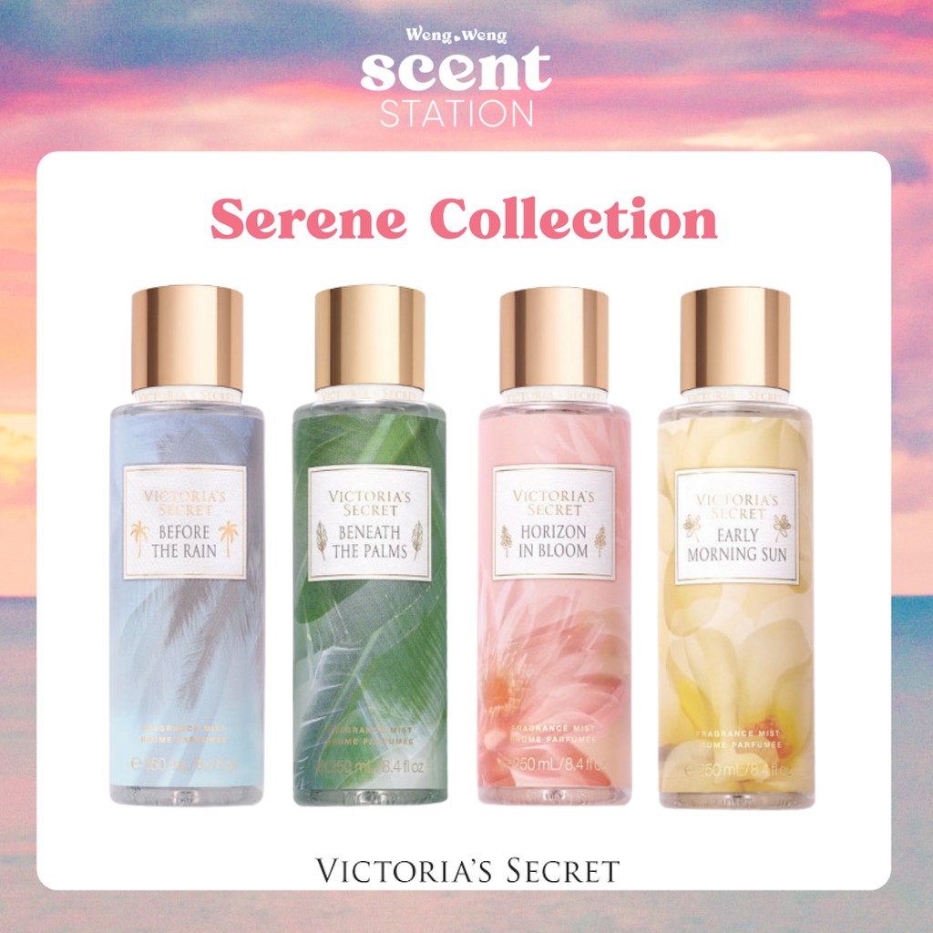 (BST Serene) Bộ Sản Phẩm Victoria’s Secret Before the Rain/ Beneath the Palms/ Early Morning Sun/ Horizon