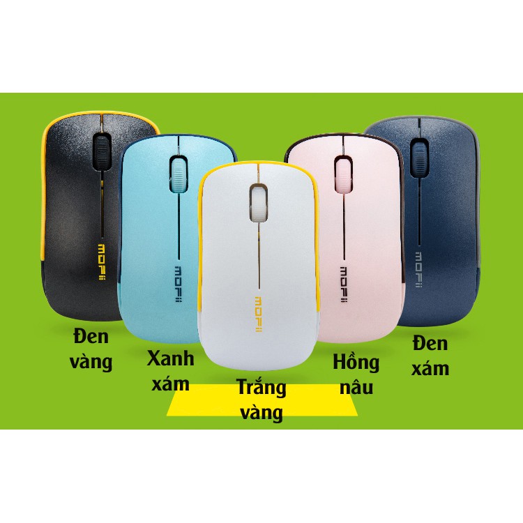 Chuột không dây Mofii G018 ♥️Freeship♥️ Giảm 30k khi nhập [MAYT30] - Chuột máy tính Mofii G018 | BigBuy360 - bigbuy360.vn