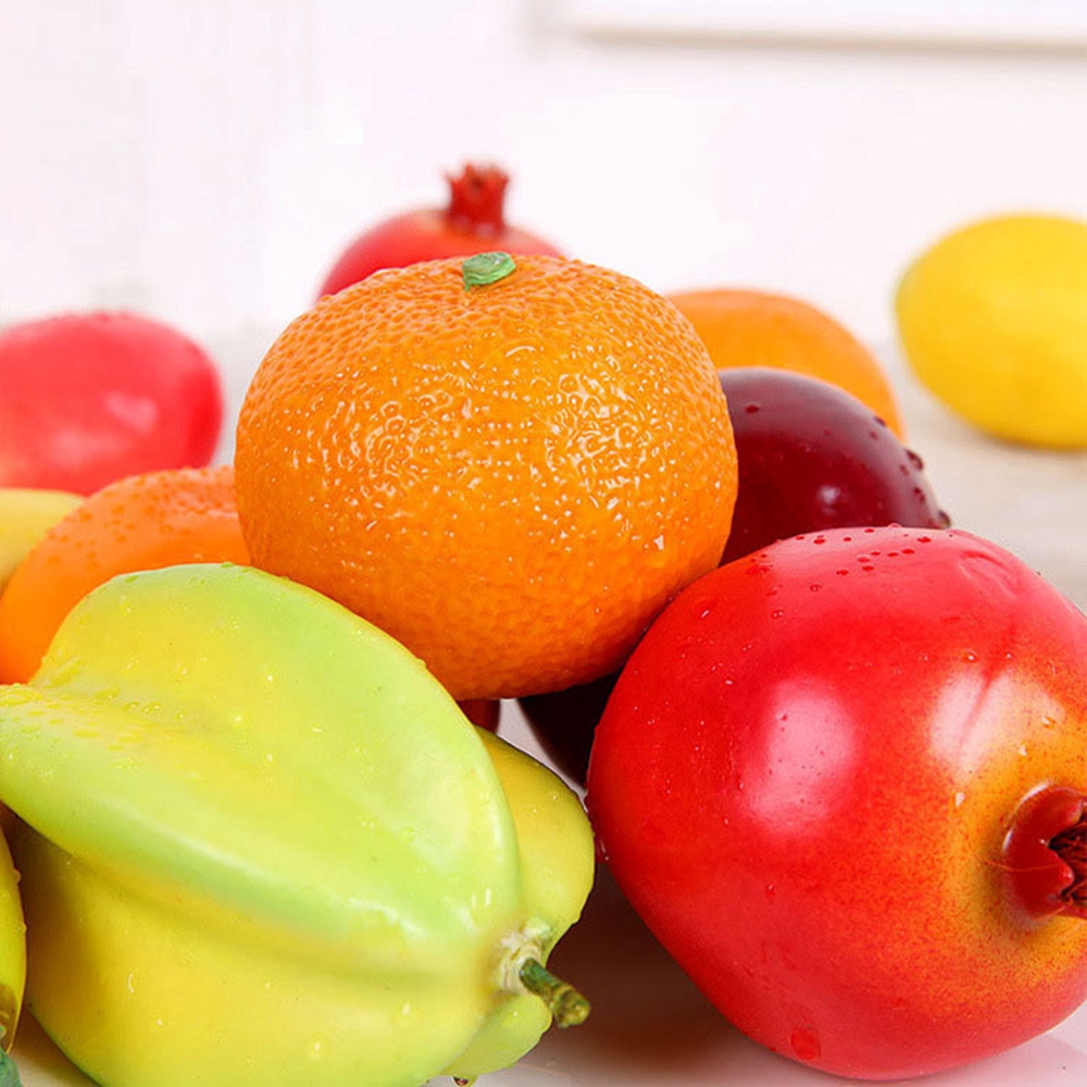 Mô hình trái cây giả bằng xốp kiểu dáng sinh động dùng để trang trí