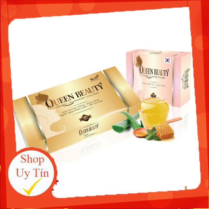 Tinh Chất Trắng Hồng Da Queen Beauty  -  Tonic Pharma  - Sáng Hồng Mềm Mịn Màng Cho Làn Da Tươi Trẻ - 150G