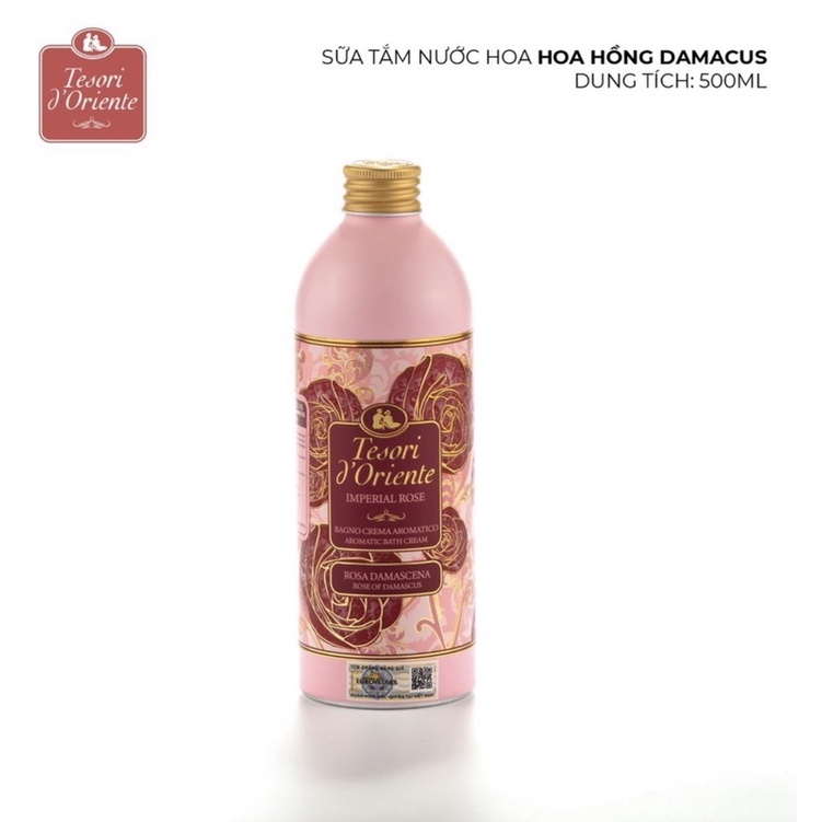 Sữa tắm nước hoa Tesori D”oriente Ý Lưu Hương Lâu 500ml chính hãng cty