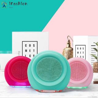 Máy rửa mặt mát xa chăm sóc da mặt bằng silicon
