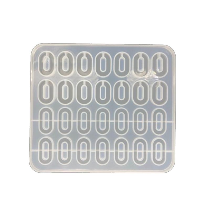 Khuôn Silicone Làm Bông Tai Epoxy Hình Học DIY