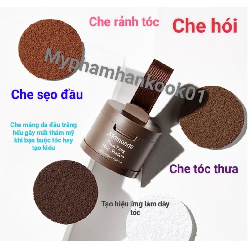 Mẫu mới Che khuyết điểm tóc Mamonde Pang Pang Hair Shadow