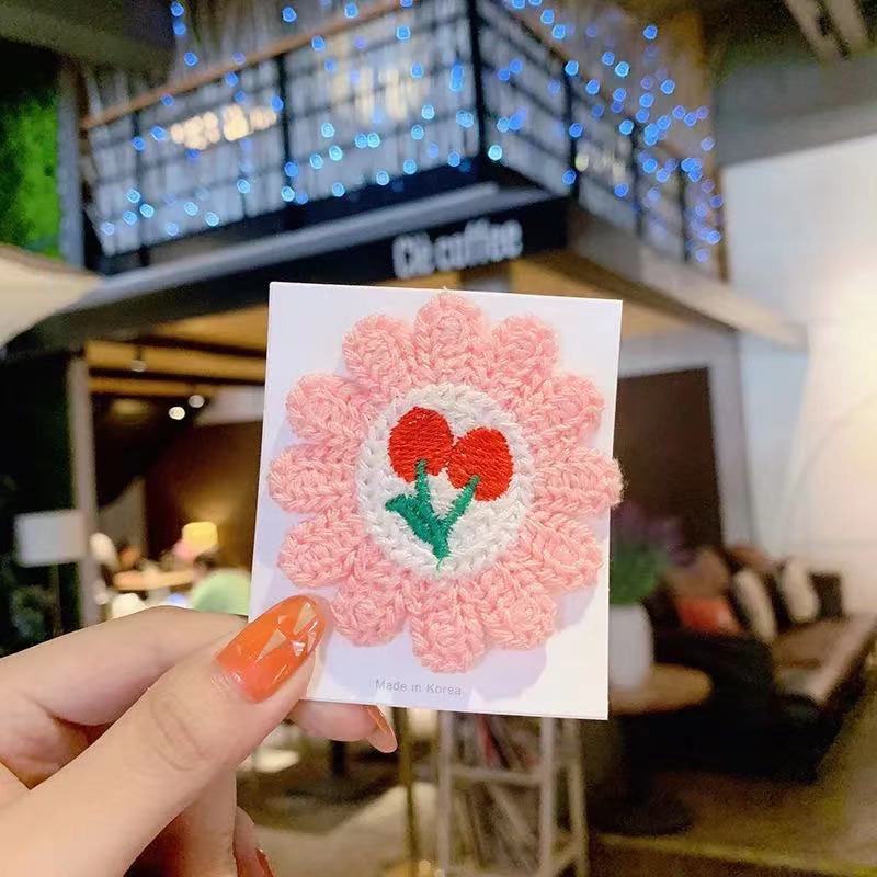 Kẹp Tóc Hình Hoa / Trái Cây Đáng Yêu Cho Bé Gái