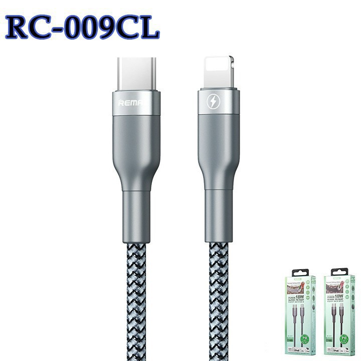 Cáp sạc nhanh IPremax rc 009 pd 20W với chân type c ra