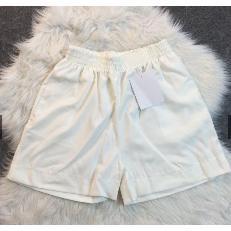 Quần Short Lụa Hè Nam nữ Baggy