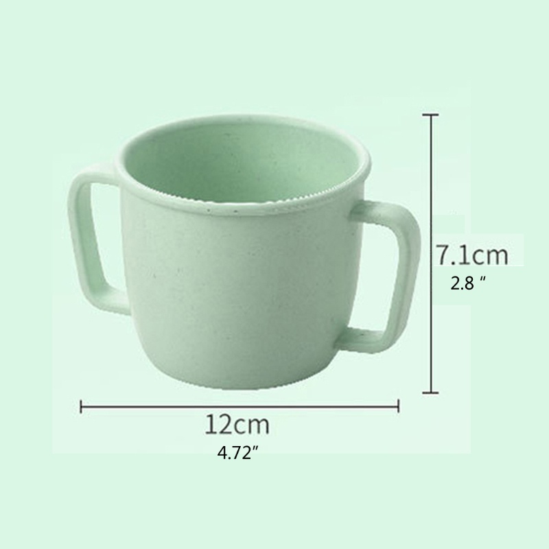 Cốc Uống Nước Có Tay Cầm Và Ống Hút Dành Cho Trẻ Em