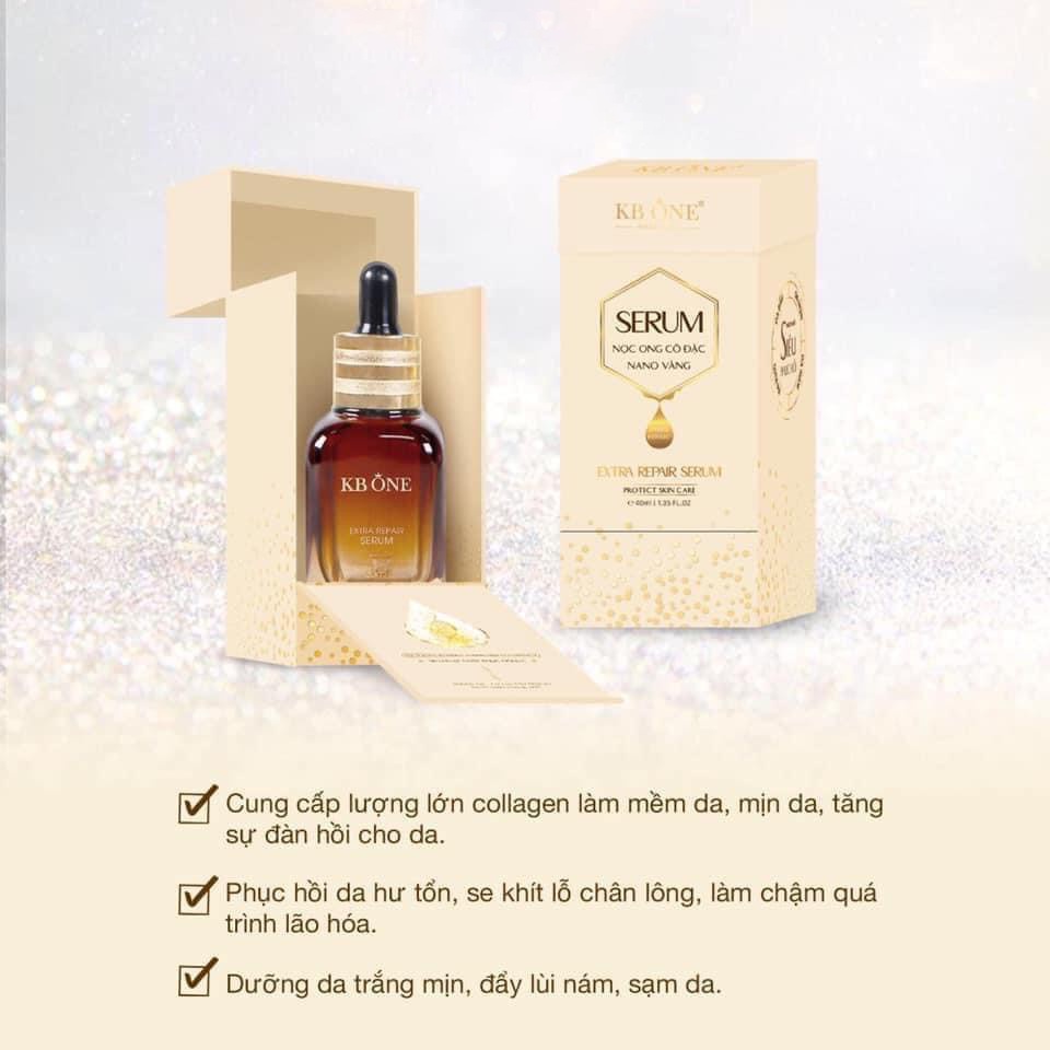 Serum Nọc Ong Cô Đặc Nano Vàng Collagen KB ONE - 8936095370297