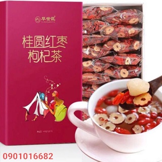 Trà táo đỏ - long nhãn - kỳ tử Dưỡng nhan, bổ máu, đẹp da.