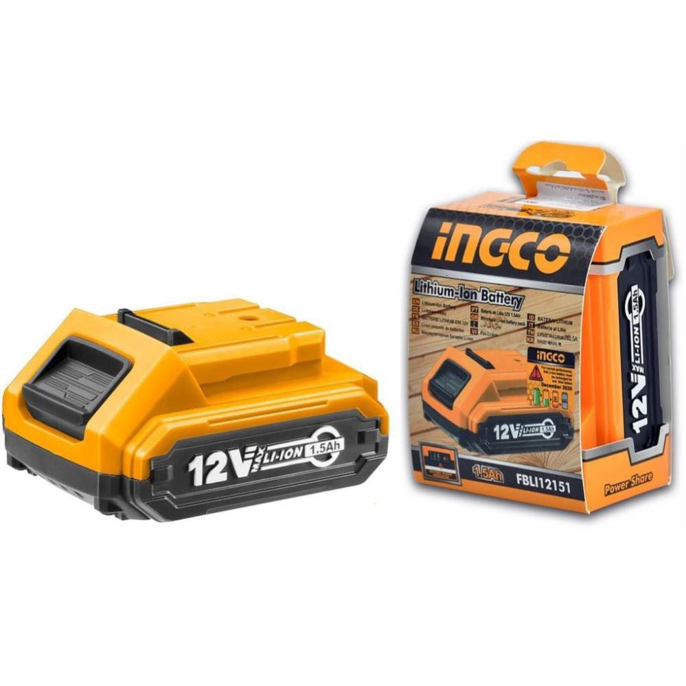 [INGCO] INGCO Pin Sạc 12V 1.5Ah LI-ION Lithium-ion FBLI12151 Điện Sài Gòn